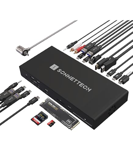 Amazon.com: Sonnet Echo 11 Thunderbolt 3 Dock w/ 87W of Power